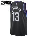 Utah Jazz Trikot Walter Clayton JR Jordan 2025-26 Statement Edition Schwarz Swingman - Kinder